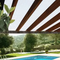Plasă de umbrire albă Sun-Net 4x5 m