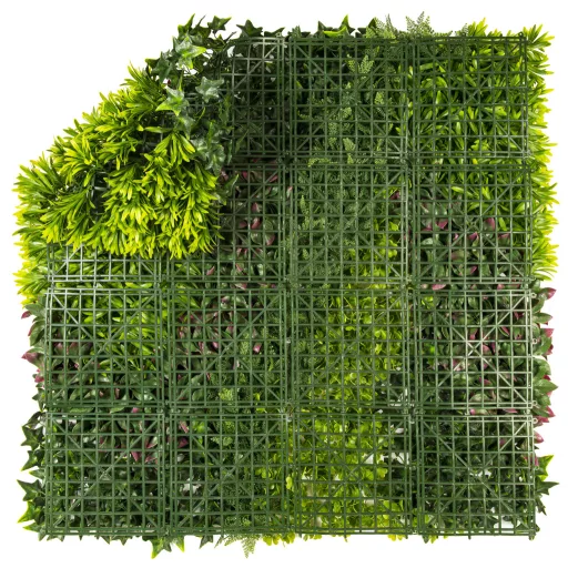 Perete verde cu frunze mixte Vertical Costa 1mx1m