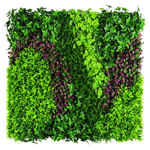 Perete verde cu frunze mixte Vertical Costa 1mx1m