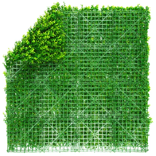 Perete verde cu frunze de buxus Vertical Buxus 1mx1m