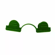   Clema de fixare pentru folie Mini Clip verde 6 mm 10 buc./pachet
