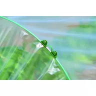   Clema de fixare pentru folie Mini Clip verde 6 mm 10 buc./pachet