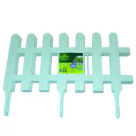   Bordură pentru rabat clasică din plastic alb Farm Border 0,4x0,79 m (4 buc)
