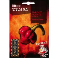 Ardei chili Trinidad Scorpion Rocalba 8 bucăți