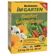   Beckmann Plurafert universal pentru plante de grădină7+4+10 + 40% materie organică 2,5 kg