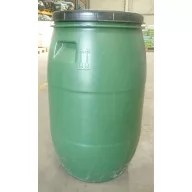 Butoi colector de apă pluvială de 120 l cu capac filetat