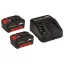 Einhell 2 baterii + încărcător 18V 2x3,0Ah PXC Kit de start
