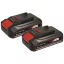 Einhell acumulator (2 buc.) PXC - 2,5Ah PXC-Twinpack