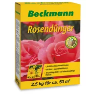   Beckmann îngrășământ organic-mineral pentru trandafiri și plante perene cu flori 2,5 kg