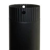 Tub de fum negru 250 mm diametru: 120 mm