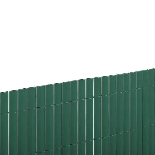 Trestie ovală de plastic Litecane PVC verde 1,5x3 m