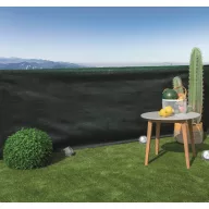 Plasă de gard cu butoniere Recynet verde 1,5x10 m