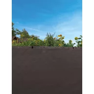 Plasă de gard cu butoniere Recynet maro 2x10 m