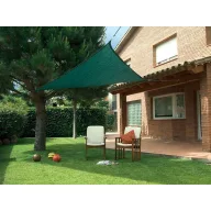 SUNNET KIT ∆ țesute soare naviga verde 3 x 3 x 3 x 3 m