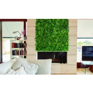   Perete verde cu frunze de iasomie VERTICAL JAZMIN verde- alb 1 x 1 m