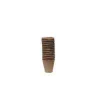   Ghivece de turbă "Growing Pots" 6 cm diametru 24 buc. naturale