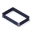 Pat loft Upyard ECO 120x80x19,5 cm negru