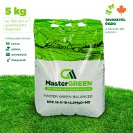   MasterGreen Balanced îngrășământ pentru gazon (18-5-18+2MgO) 5 kg
