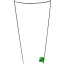 Suport semicircular pentru plante CHELSEA 45x100cm