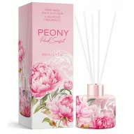 Odorizant Premium, cu bețișoare Peony Pink Sunset 100 ml