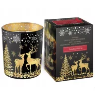   Lumânare parfumată-Premium, ceară de soia Warm Evening Muled Wine 200 g