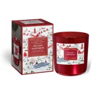   Sticlă parfumată Premium, ceară de soia Holliday Happiness 150 g