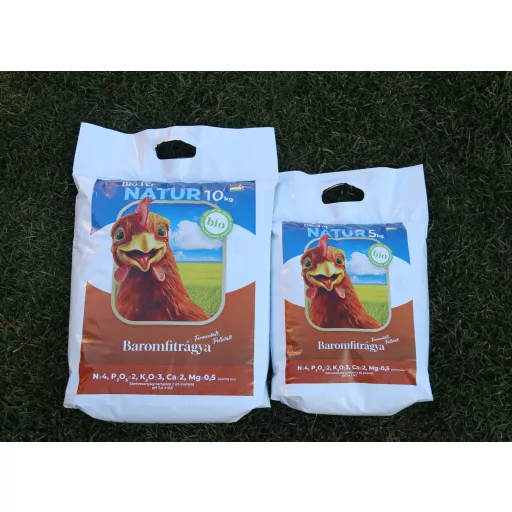 BIO-Fer Natur granulált baromfitrágya 4-2-3+6Ca 5 kg