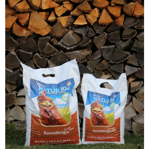 BIO-Fer Natur granulált baromfitrágya 4-2-3+6Ca 10 kg