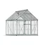 Polikarbonát üvegház Palram-Canopia HYBRID-ezüst 6x8 (1,83x2,44 m)