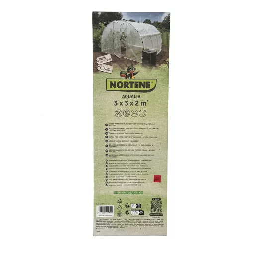 Fóliasátor Aqualia (Nortene) 3x3x2 m