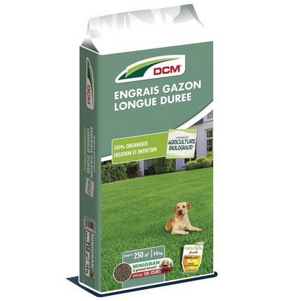 DCM BIO Gyeptáp 7-5-10+2MgO 10 kg