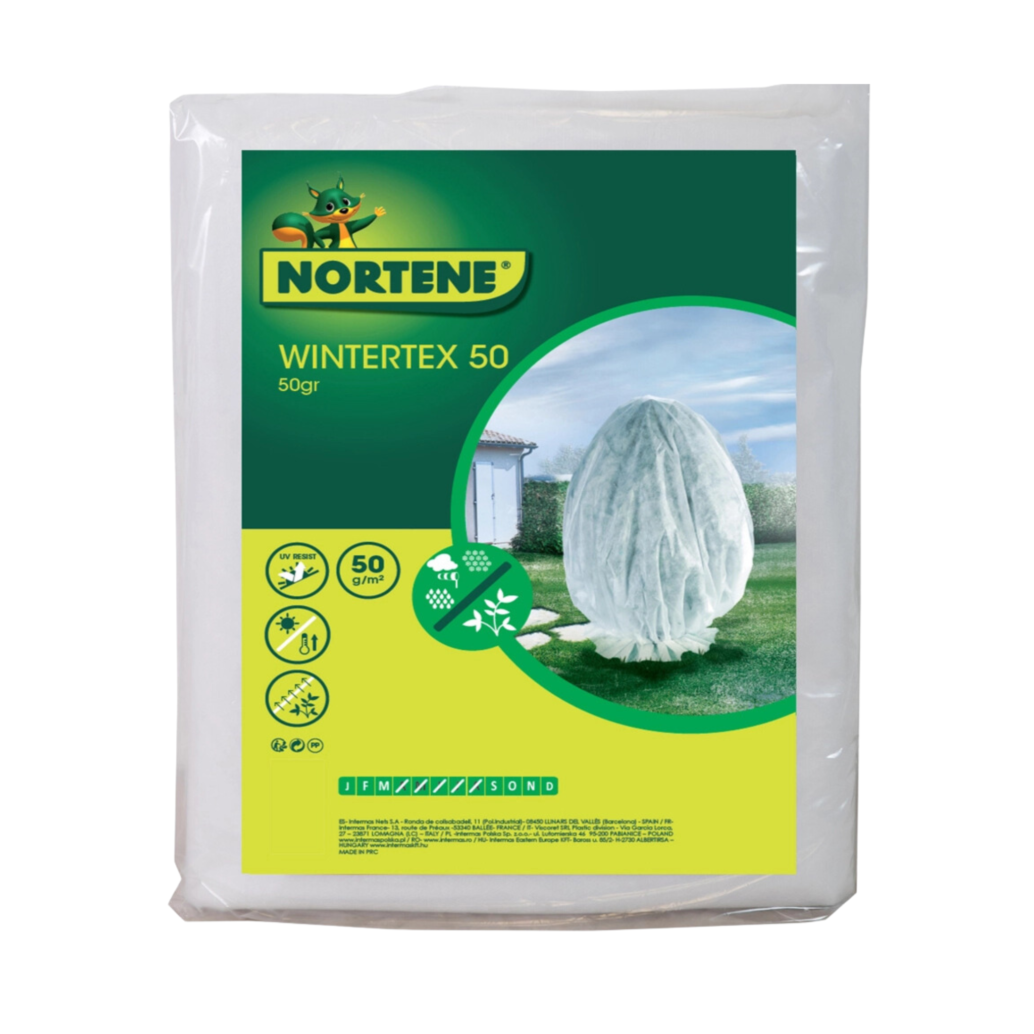 Pâslă de iernat Wintertex 50 50g/m2 1,6x10 m
