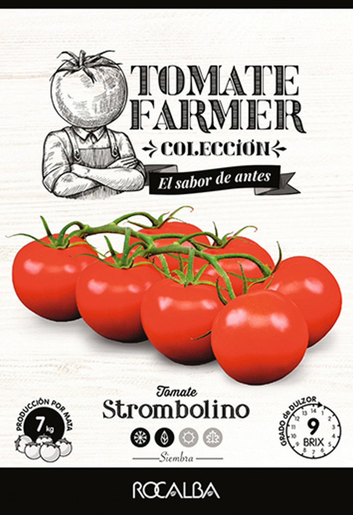 Roșii cherry Stombolino (Farmer) Rocalba 15 boabe