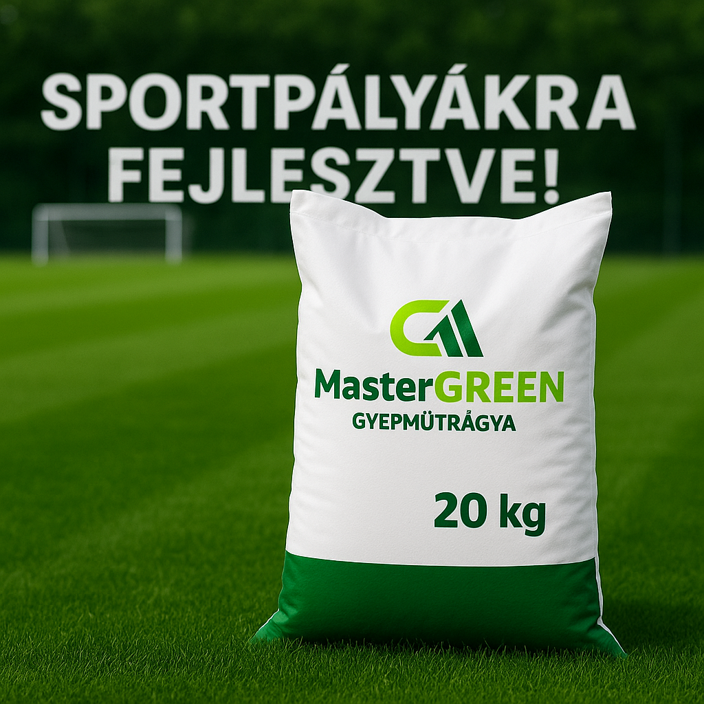 Master Green High K gyeptrágya (15-5-24+S+TE) 20 kg