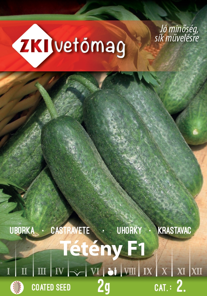 Castraveți (pentru conservare) Tétény F1 2g ZKI
