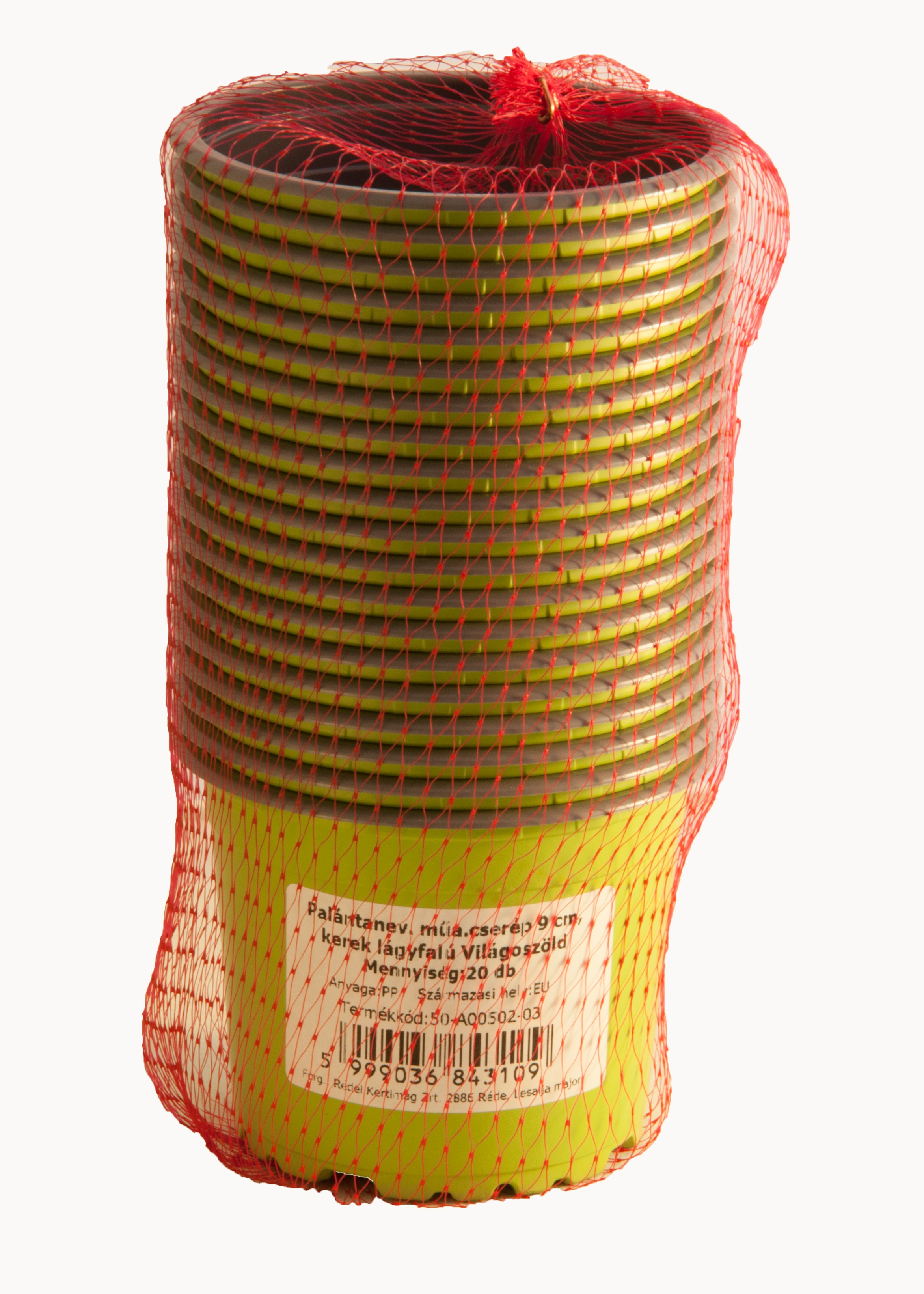 Ghiveci 9 cm (20 buc) verde deschis