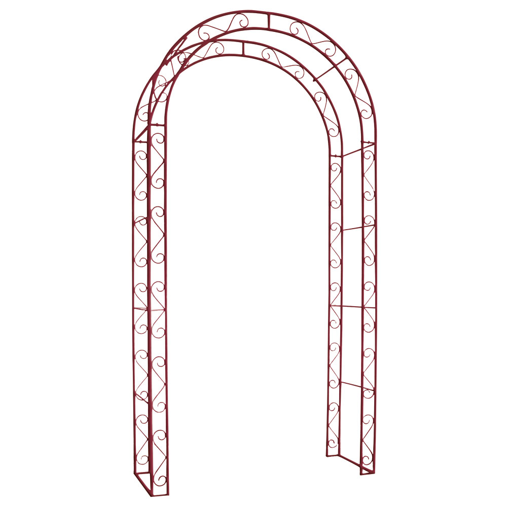 Pergolă din metal Rose Arch 2,3x1,2x0,4 m