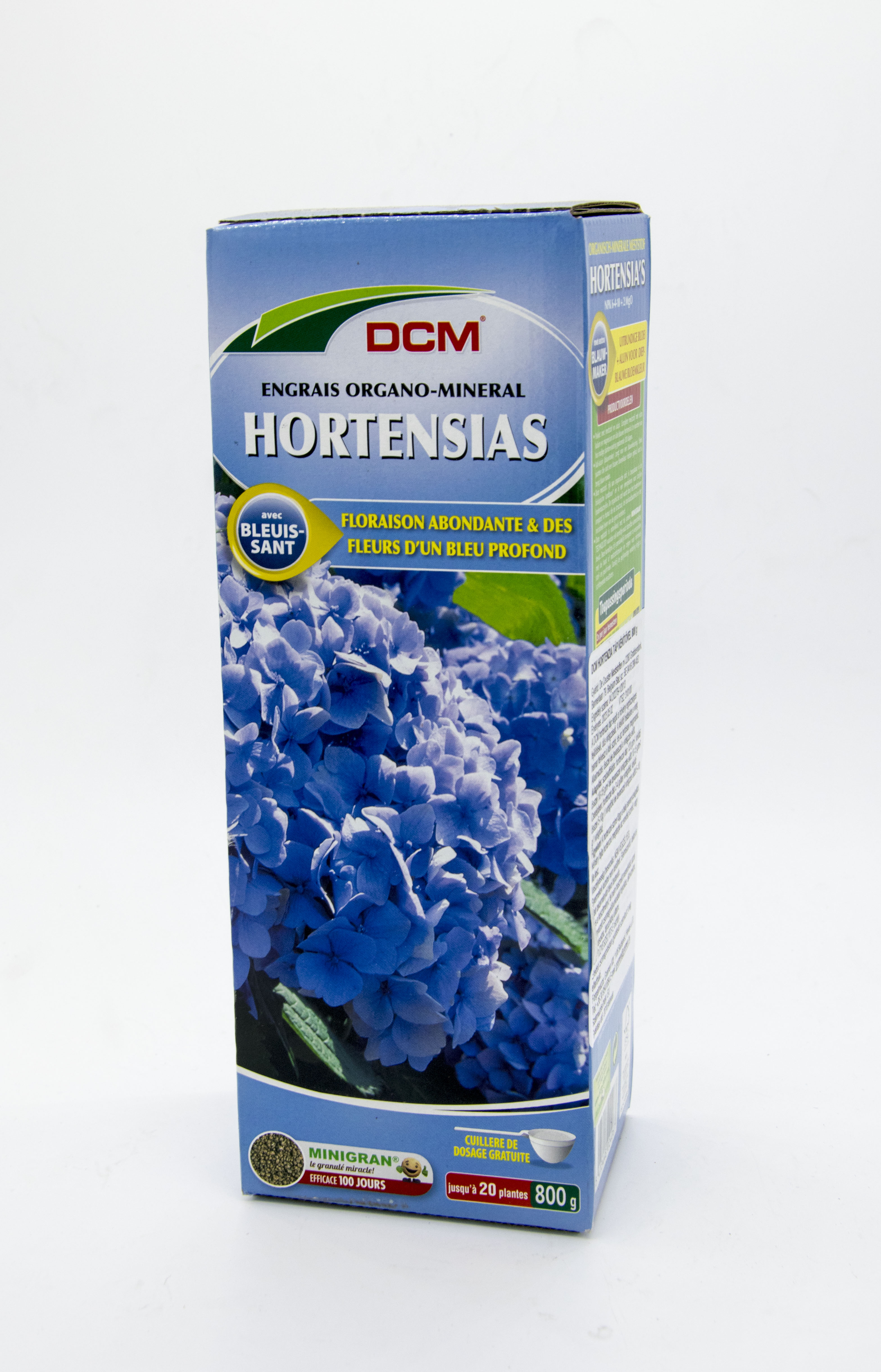 DCM Nutrienți pentru Hortenzie cu albăstrire 800 g