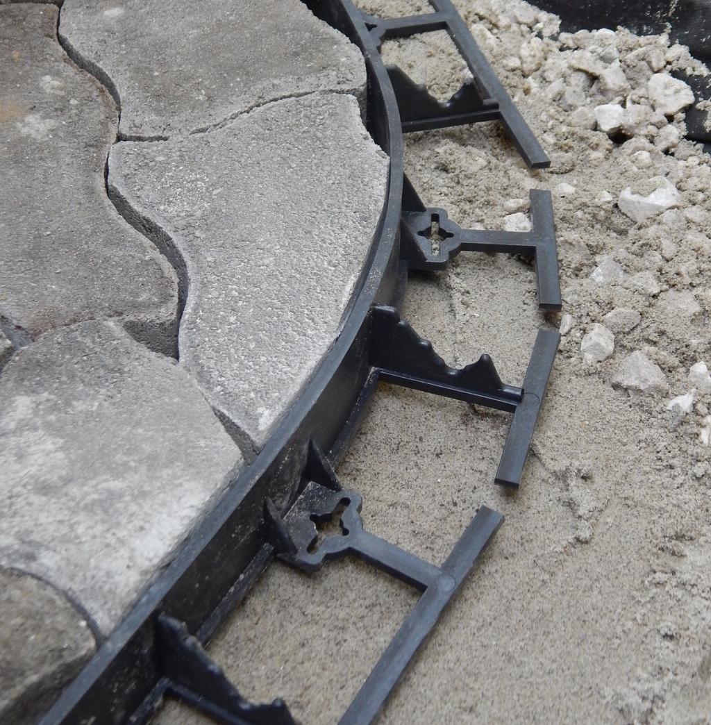 Bară de pat "Border Flexi 45" 100x8x4,5 cm 12 buc