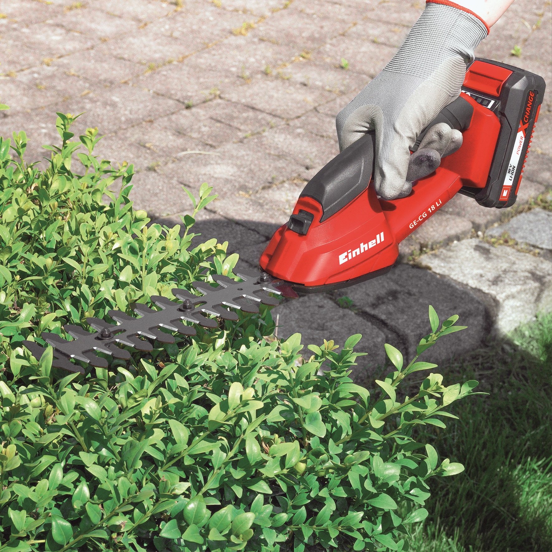 Einhell Cordless Grass and Hedge Trimmer GE-CG 18 Li - Solo