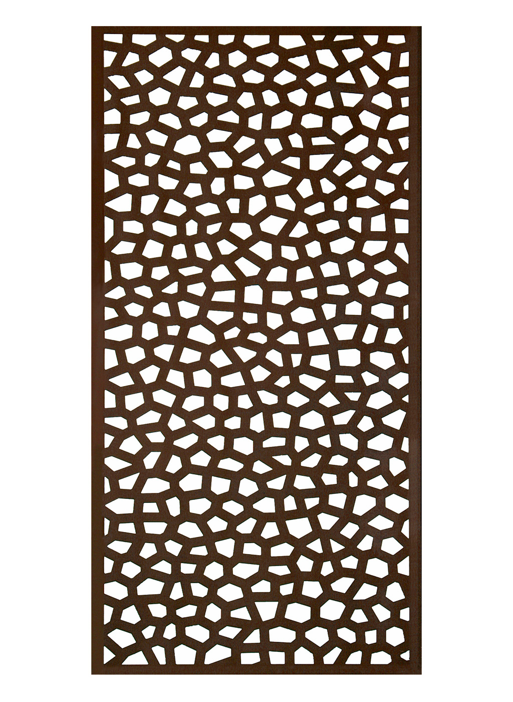 Panou decorativ din PP Mozaic 1x2 m maro