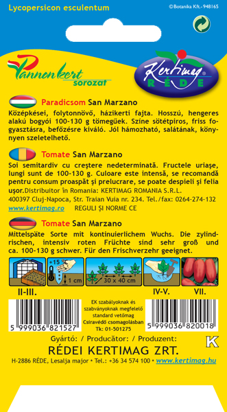 Paradicsom San Marzano 0,5 g