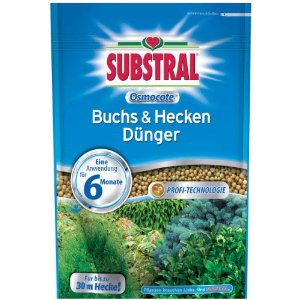 Substral Osmocote îngrășământ magic pentru cimișir, conifere și garduri vii  cu acțiune îndelungată  0,75 kg