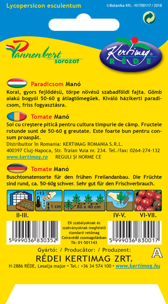 Paradicsom Manó 0,5 g