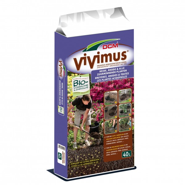 DCM Vivimus BIO soil conditioner for acidophilic plants 40 l
