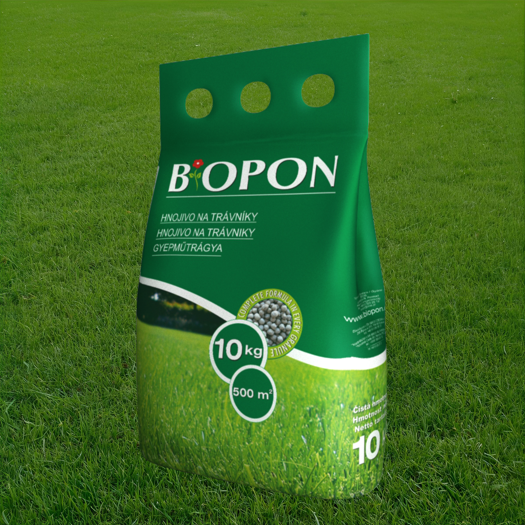 Biopon  îngrășământ de gazon 10 kg