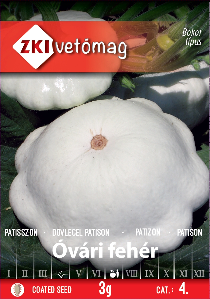 Dovleac alb Óvári 3g ZKI