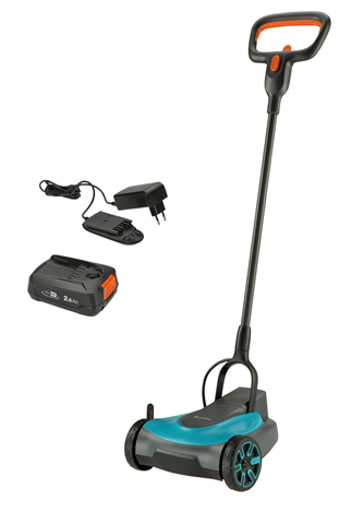 Hand lawn mower 22/18V P4A with battery Gardena