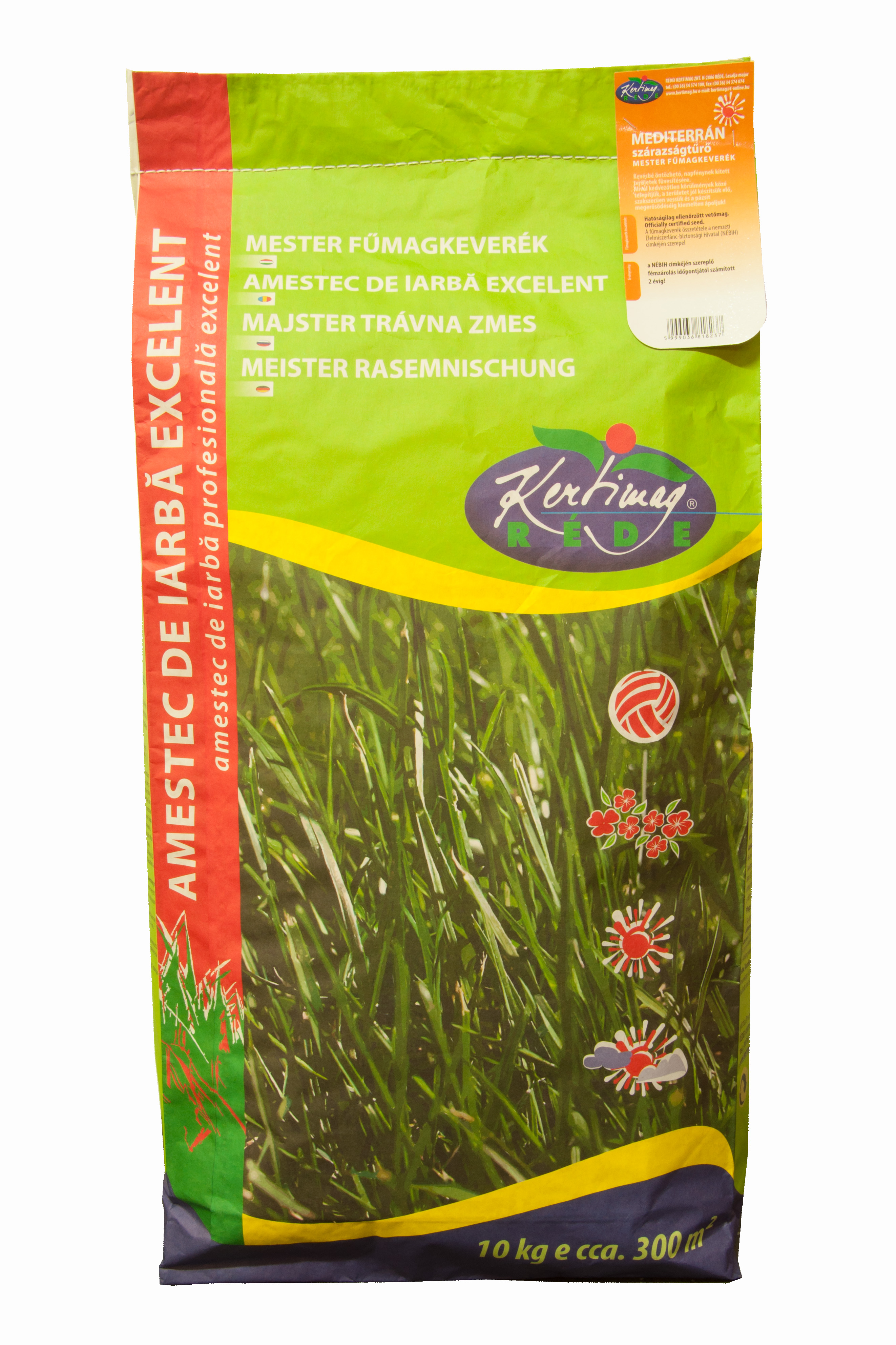 Grass seed Mediterranean blend (Drought tolerant master blend) 10 kg