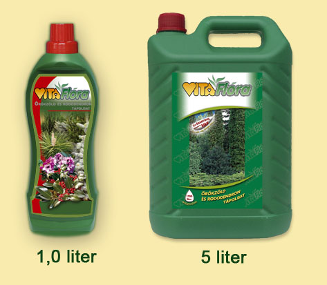 Vitaflor nutrient solution for evergreen and rhododendron 5 l